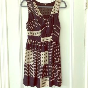 Beautiful silk asymmetrical Leifsdottir dress sz 0